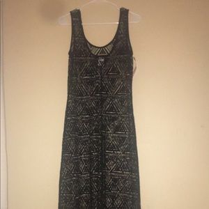 Black swim suit cover up